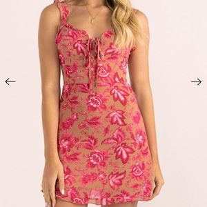 Sundae Muse Pink Summer Dress
